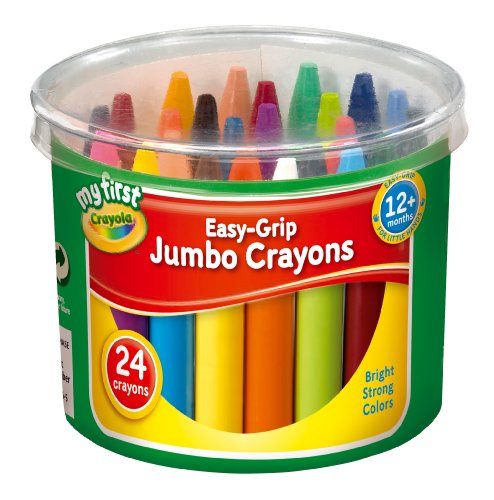Easy-Grip Jumbo Crayons 24