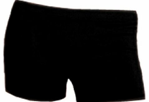 Girls Stretch Hot Pants - Shorts - Dance - Gym - Tutu - Gymnastics BLACK 9-10 YRS