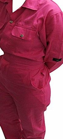 Crazy Coveralls Pink Boilersuit Pink Overalls Ladies/Mens Size 12 Ladies Mens Size Medium