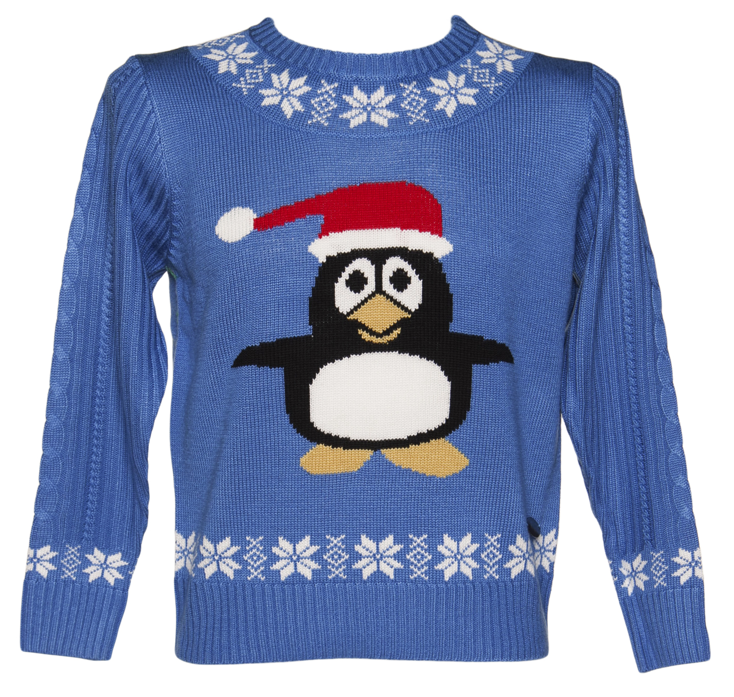 Unisex Percy Penguin Christmas Jumper from Crazy