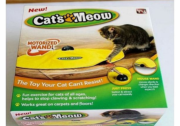 crazycatz Undercover Mouse cat toy panic mouse cats meow electronic cat toy cat training tool