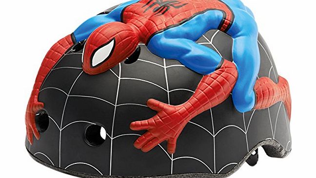 CrazySafety Crazy Safety Ultimate Spider-man Helmet: S/M (49-55cm). Genuine Marvel Comics Spiderman product