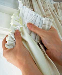 Cream Curtain Linings - 66 x 90 inches