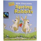 Creative Confectionery Fair Trade Milk Chocolate Spring Rabbits 100g