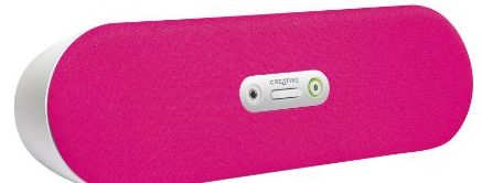 D80 Bluetooth Wireless Speaker with Aux-in - Pink
