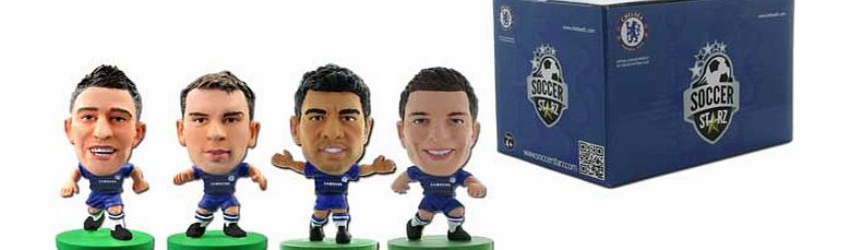 Creative Toys Company SoccerStarz Chelsea FC 4 Pack Blister Box B