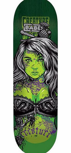 Creature Babes II DD Skateboard Deck - 8.3 inch