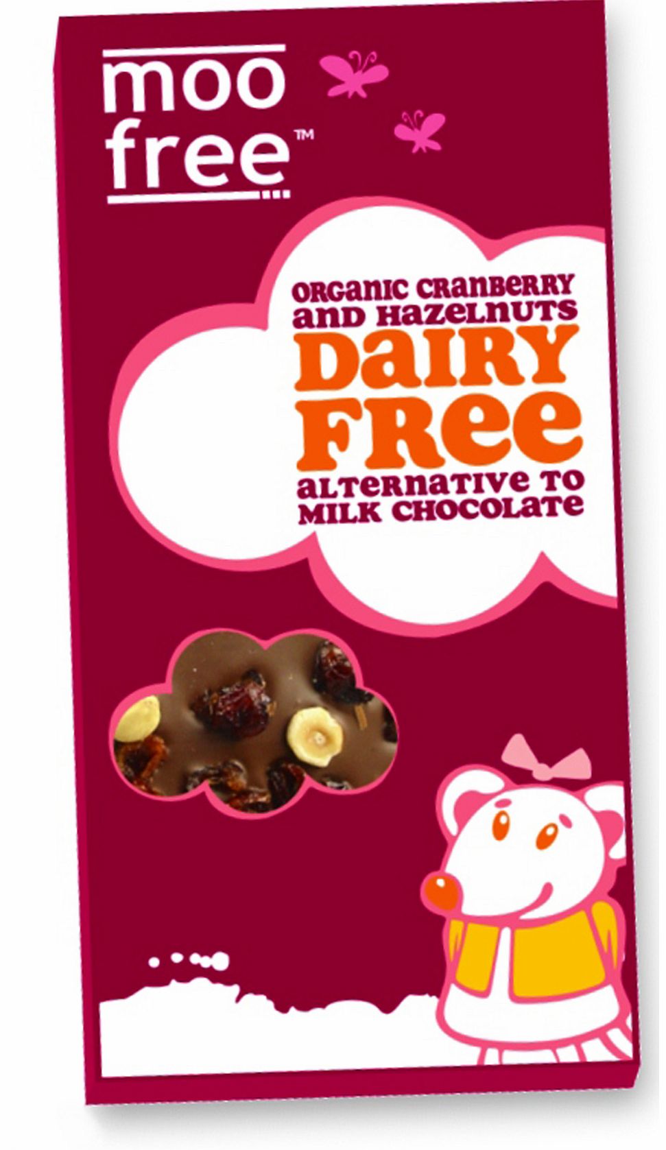 Dairy Free Organic Hazelnut & Cranberries