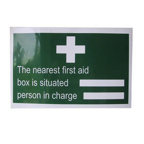 Crest Self Adhesive The Nearest First Aid Box