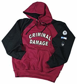 Criminal Damage C D 28 hoodie