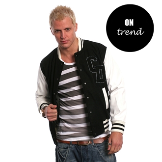 Criminal Damage Letterman Jacket