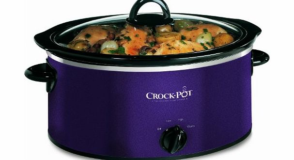 Crock-Pot Slow Cooker, 3.5 Litre - Aubergine