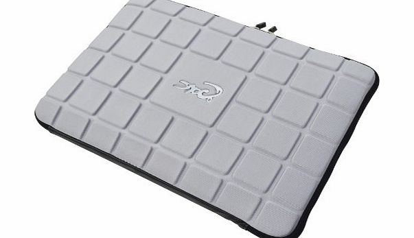 Croco 13.3`` Inch Laptop/Notebook Super Chocolate Carry Case Sleeve - Gray