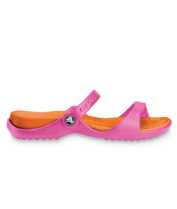 Crocs Cleo, Fuchsia/Orange