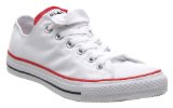 Converse Allstar Low Double Tongue Wht/red Patent - 10 Uk