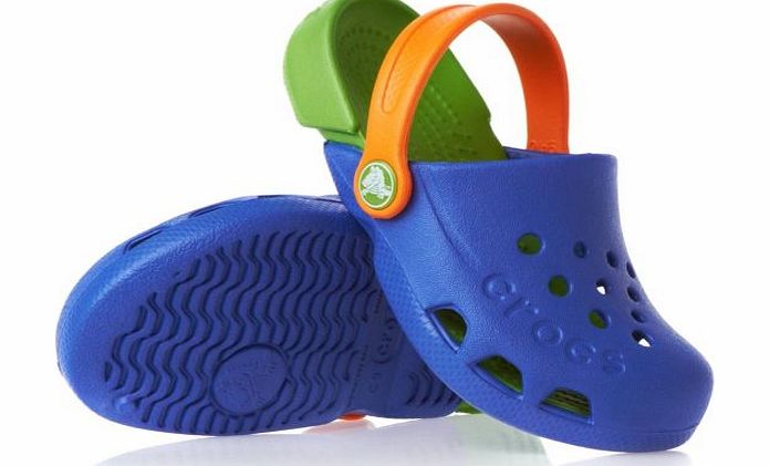 Crocs Electro Sandals - Sea Blue/Lime