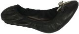 Garage Shoes - Sienna - Womens Flat Shoe - Black Size 6 UK