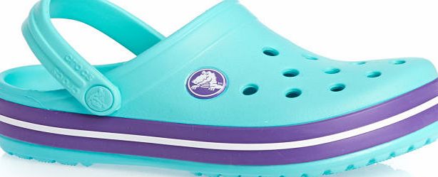 Crocs Girls Crocs Crocband K Sandals - Pool/neon Purple