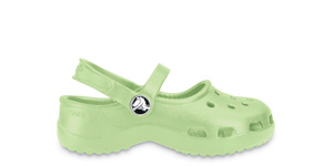 Crocs Girls Mary Jane Celery