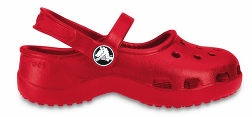 Crocs Girls Mary Janes Red