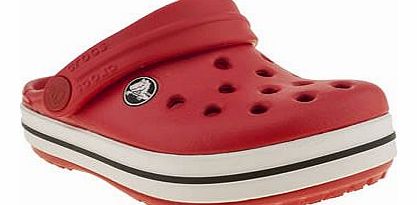 kids crocs red crocband unisex toddler