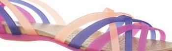 Crocs Purple Huarache Flat Sandals