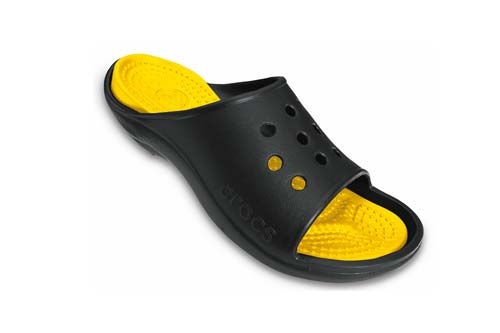 Crocs Scutes Black Yellow