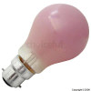 60W Pink GLS Bulb 240V BC-B22d