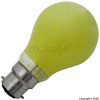 Crompton 60W Yellow GLS Bulb 240V BC-B22d Pack of 10