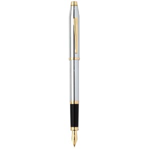 cross Century Fountain Pen, Gold/Chrome