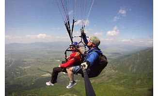 Cross Country Tandem Paragliding Flight