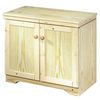lee Unfinished Pine Gourmet Hostess Trolley