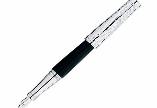 Cross Sauvage Fountain Pen, Onyx Zebra