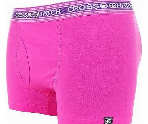 Crosshatch Fireglow Mens Boxer Short Pink XL