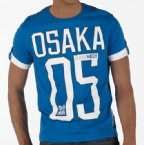 Mens Crosaka T-Shirt Deep Azure