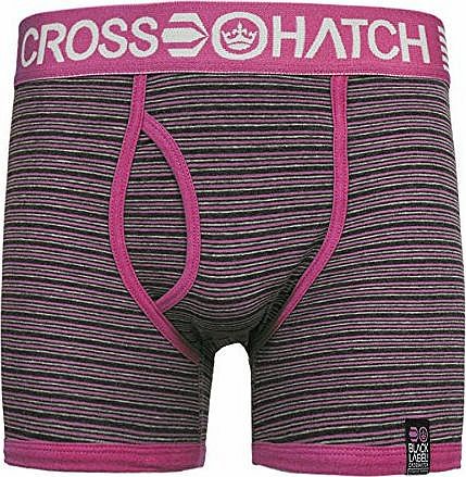 Crosshatch New Crosshatch Mens Stripe Print Boxer Shorts Brief Cotton Boxers Underwear