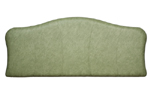 crown 4and#39;6 Faux Leather Headboard - Light Green