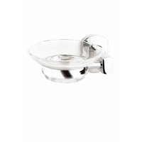 Chelsea Soap Dish and Holder Chrome