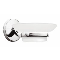 Hampstead Soap Dish and Holder Chrome