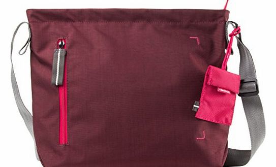 Doozie Shoulder S - Ladies Shoulder Bag 9.7`` Tablet / iPad - red wine / deep pink - DZS-S-005