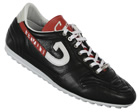 Cruyff Astro Black/Red/White Leather Trainers