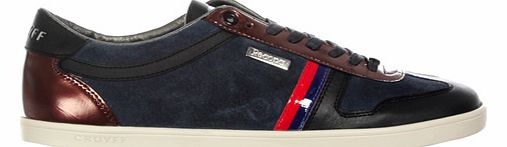 Pep Navy Suede Trainers