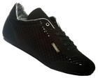 Cruyff Recopa Classic Black Small Quilt Trainers