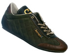 Cruyff Recopa Classic Green/Brown Suede Trainers