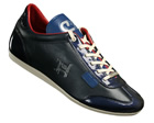 Cruyff Recopa Classic Navy/White Leather Trainers