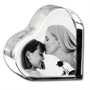 Heart Personalised Paperweight