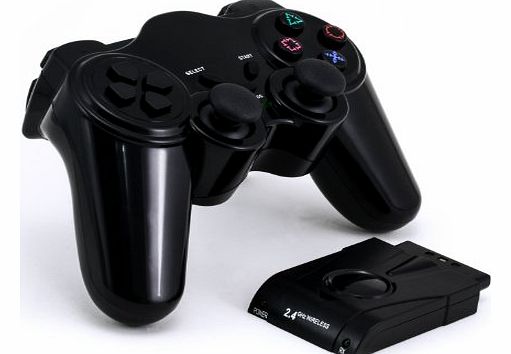 CSL-Computer CSL - wireless gamepad for Sony Playstation 2 Dual Vibration wireless PS2 controller
