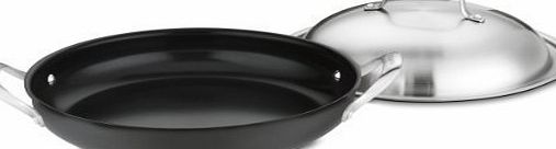 Cuisinart GG25-30D Green Gourmet Hard-Anodized Nonstick Everyday Pan with Cover, 12-Inch