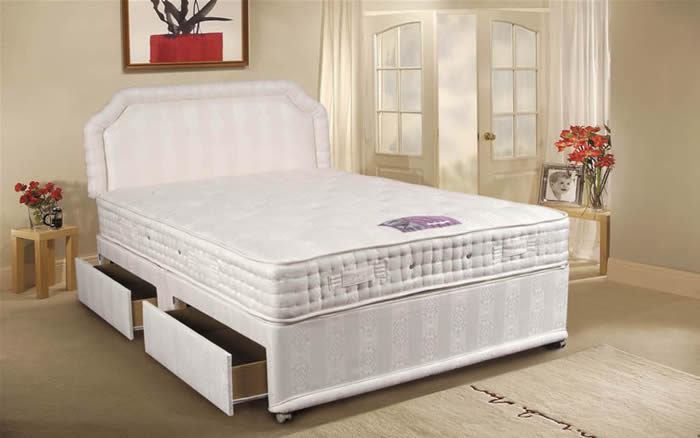 Cumfilux Beds PostureCare 1200 4ft 6 Double Divan Bed
