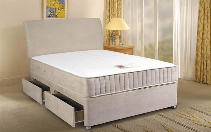 Cumfilux Beds Serenity 800 Deluxe 3ft Single Divan Bed